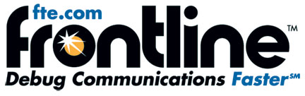 Frontline Logo - with web URL